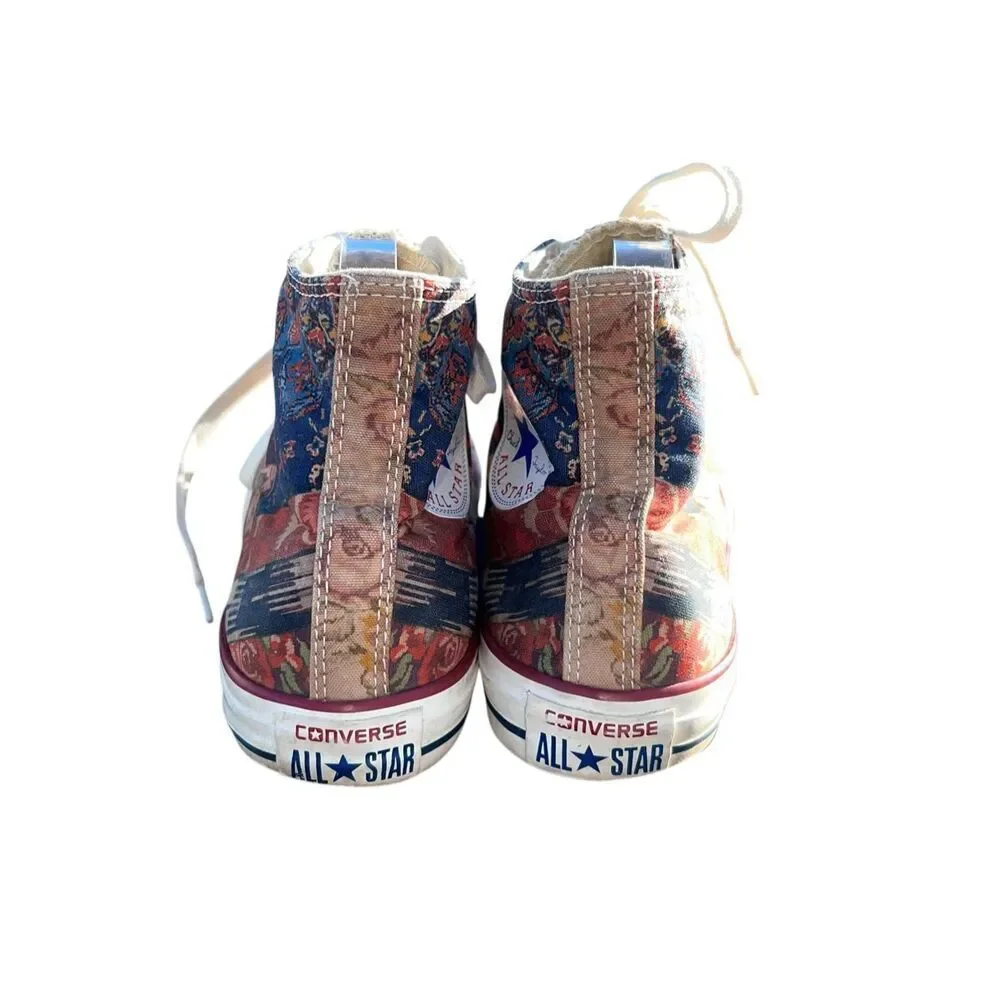Converse Chuck Taylor All Star Hi Top Multi Natural patchwork 544836C Woman’s 9 - Picture 6 of 10